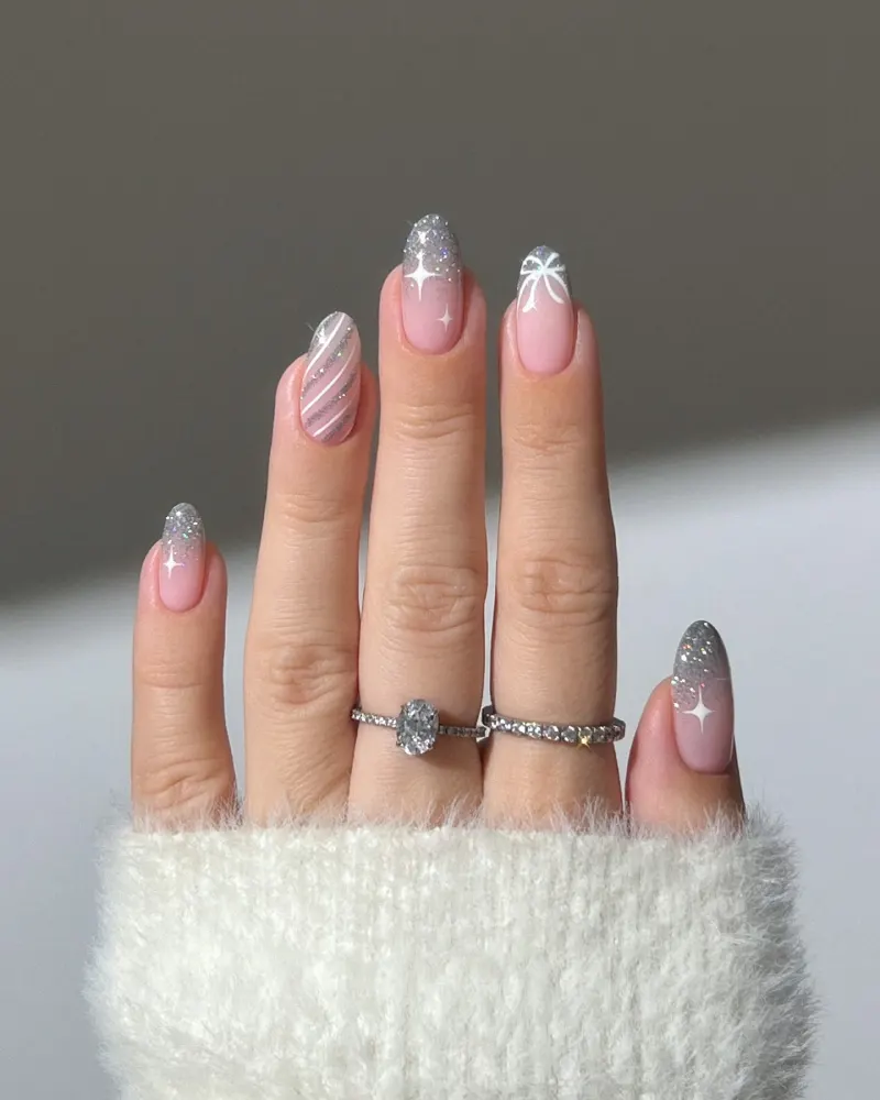 cute christmas nails