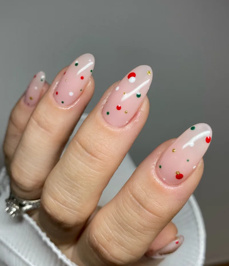 cute christmas nails