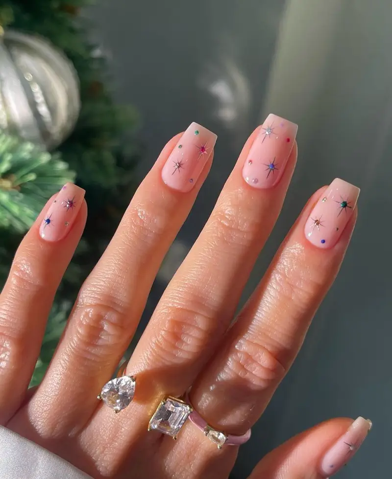 cute christmas nails