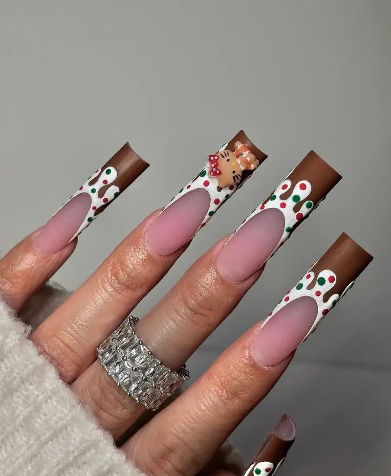 cute christmas nails