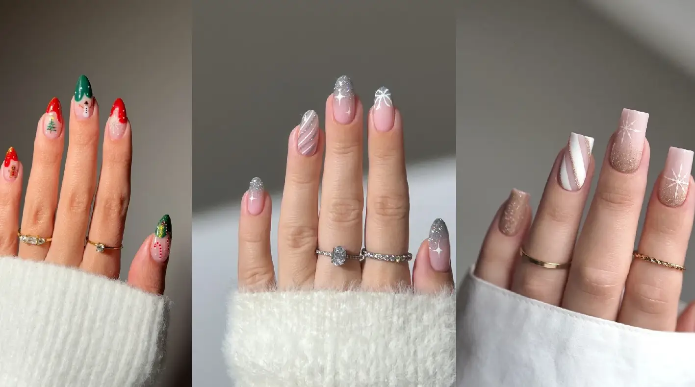 These Cute Christmas Nails Are Too Adorable to Miss!