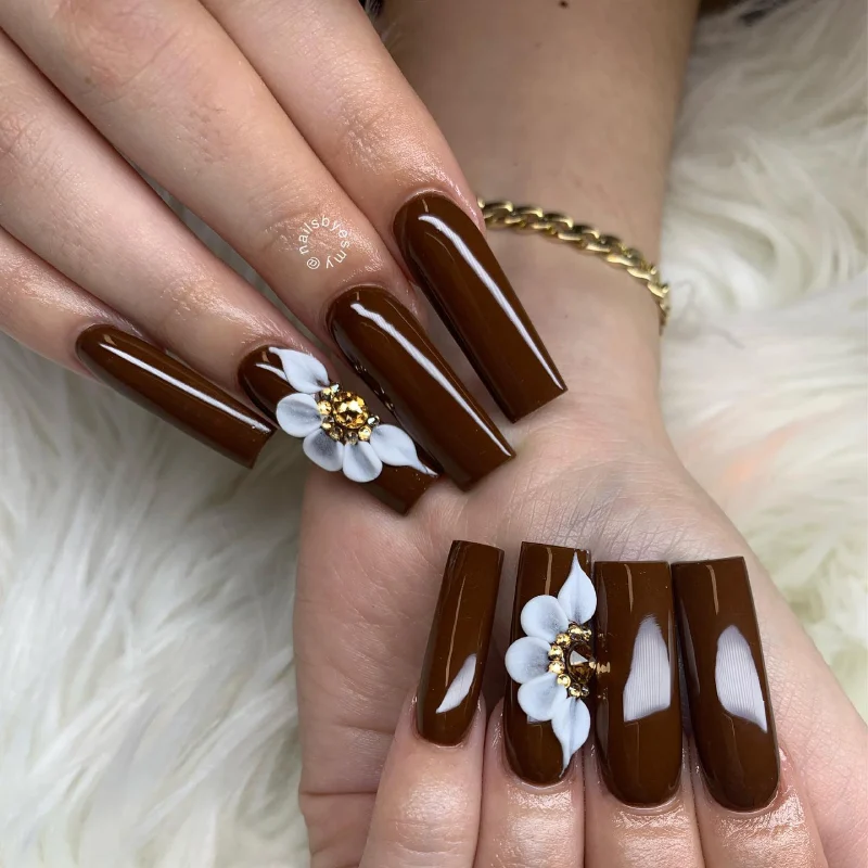 long square nail design ideas