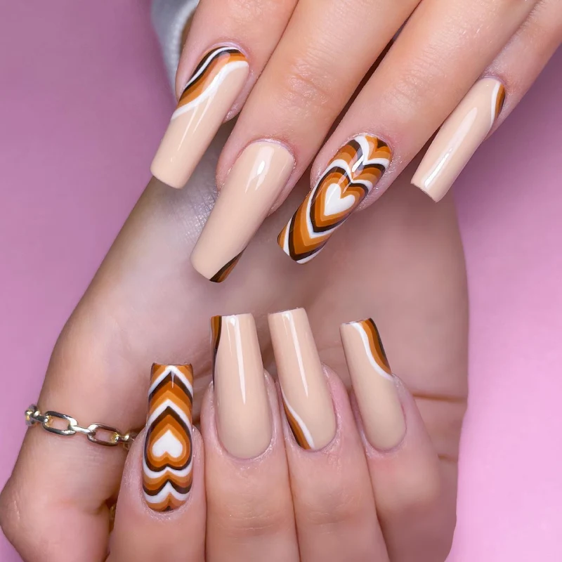 long square nail design ideas