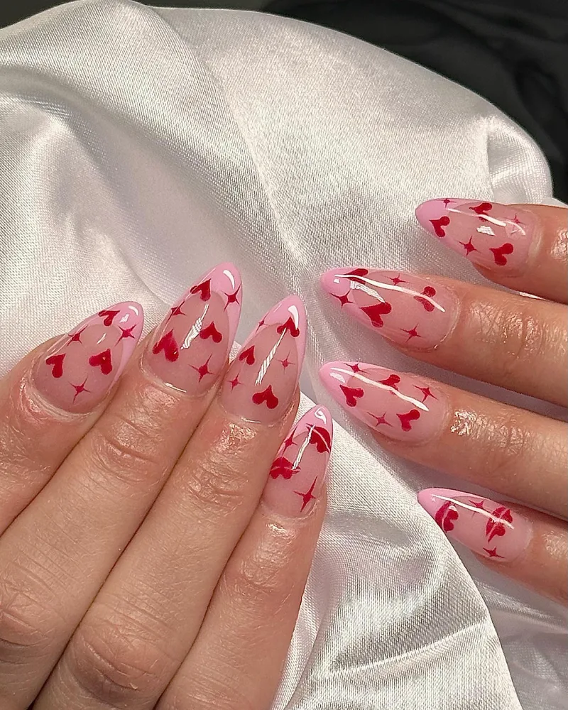 Valentine's Day Nails