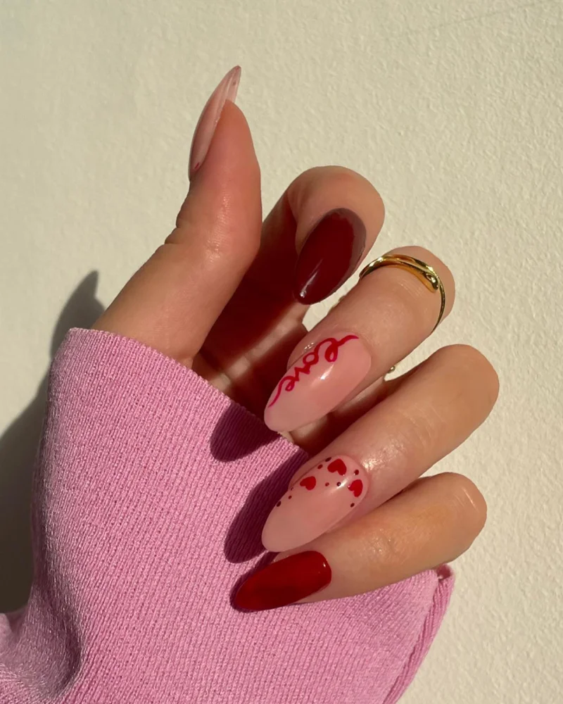 Valentine's Day Nails