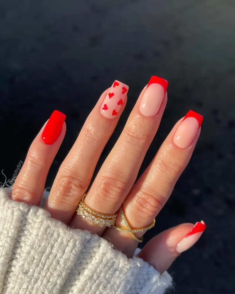 Valentine's Day Nails