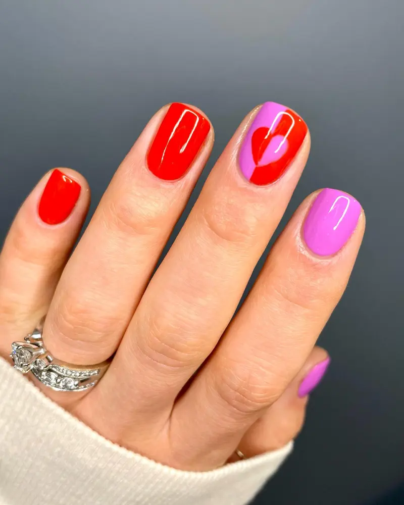 Valentine's Day Nails