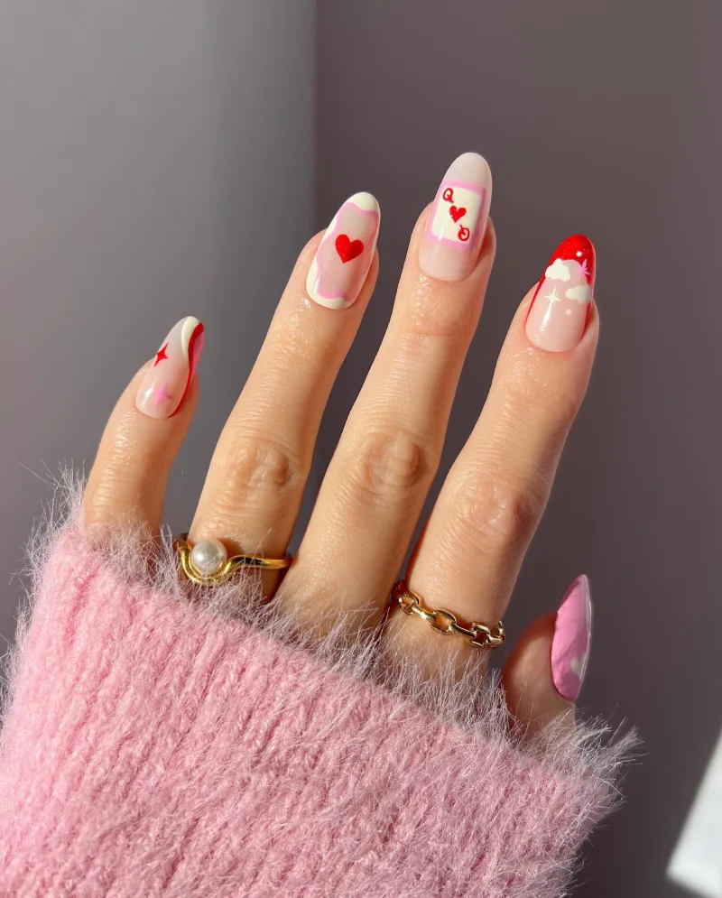 Valentine's Day Nails