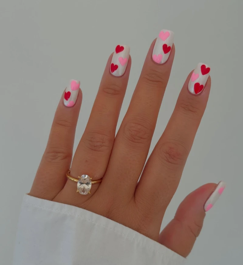 Valentine's Day Nails