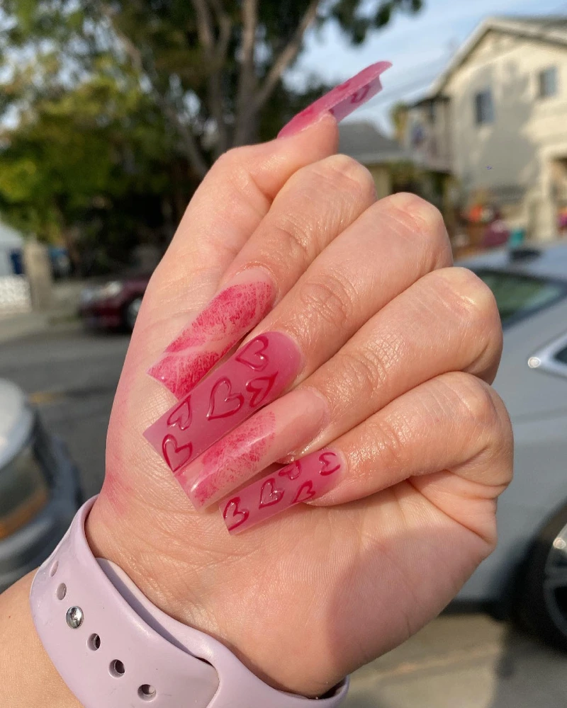 Valentine's Day Nails