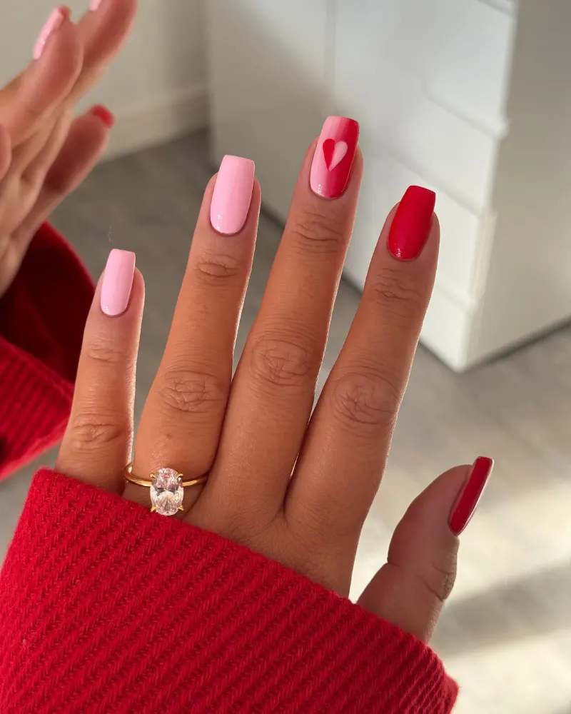 Valentine's Day Nails