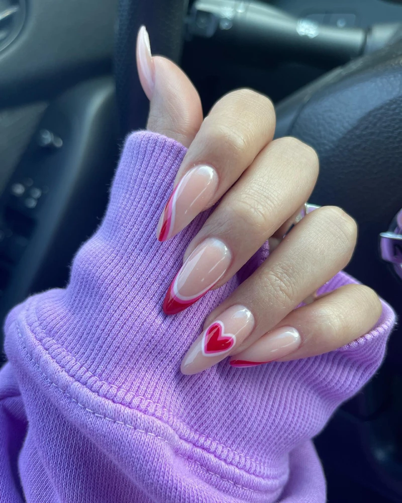 Valentine's Day Nails