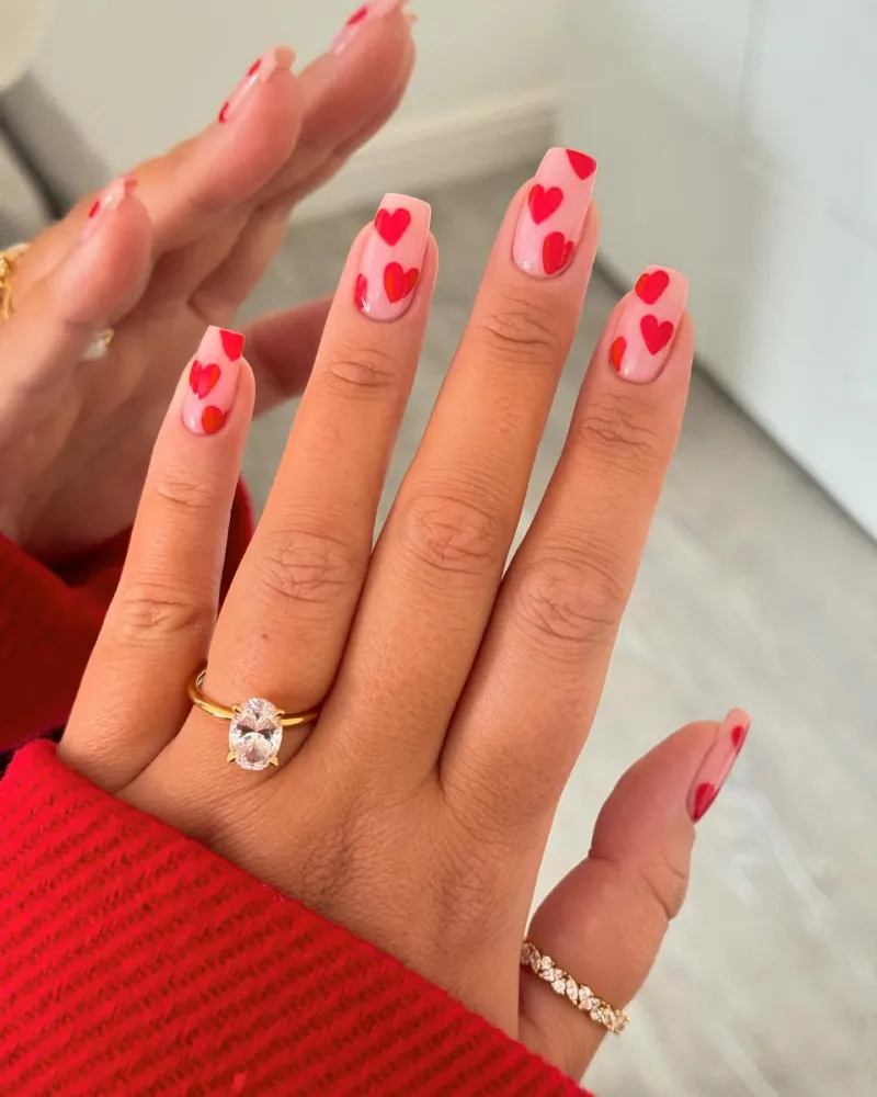 Valentine's Day Nails