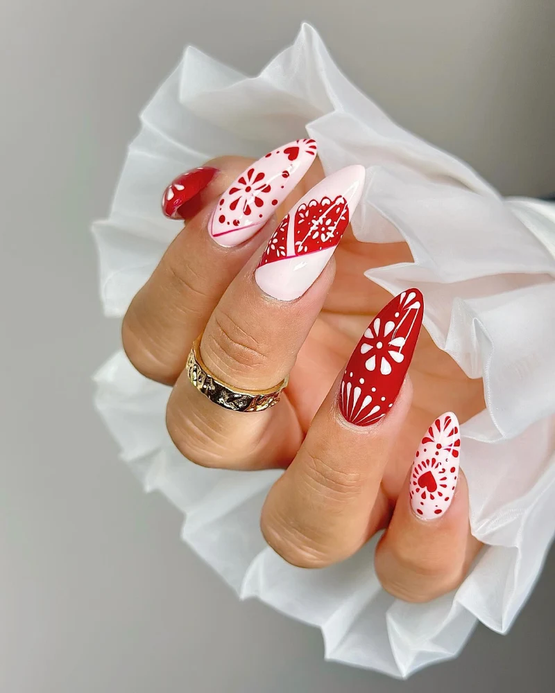 Valentine's Day Nails