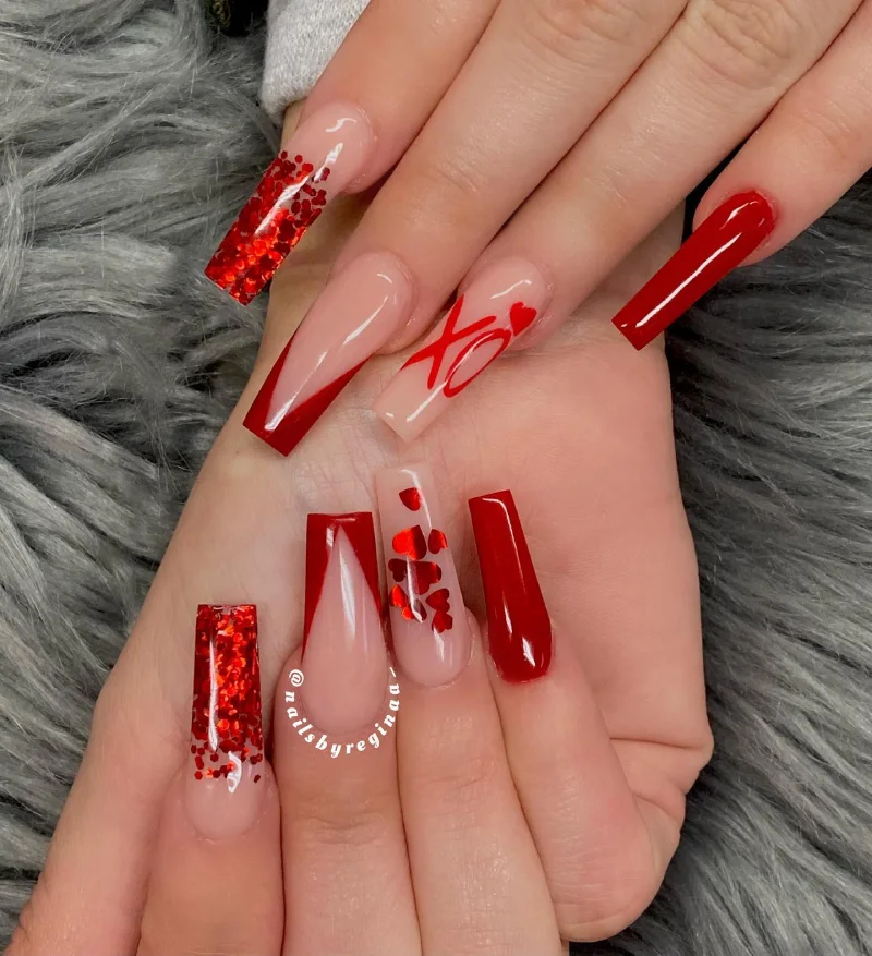 Valentine's Day Nails