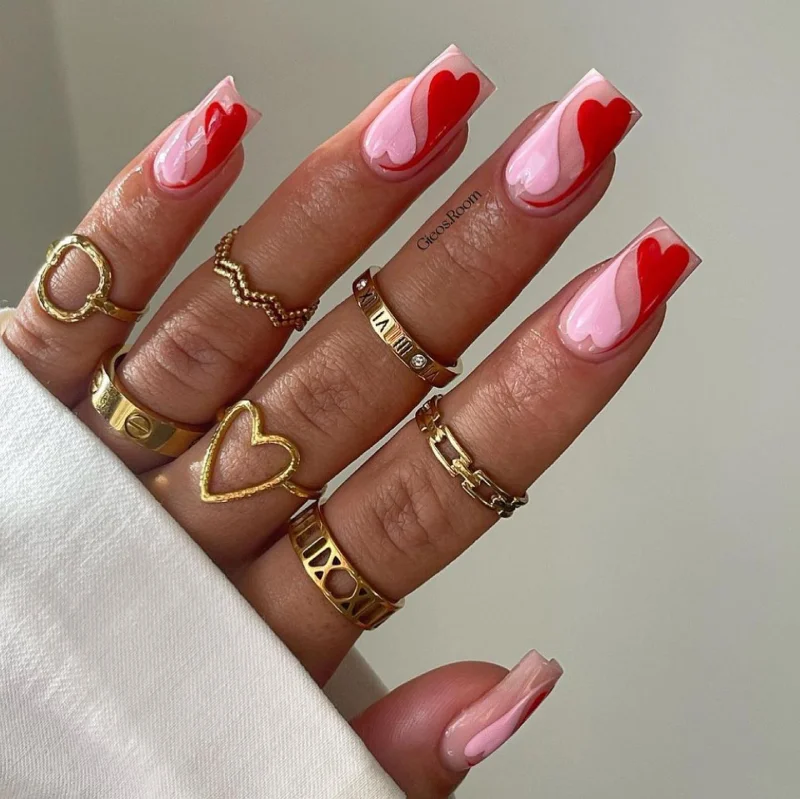 Valentine's Day Nails